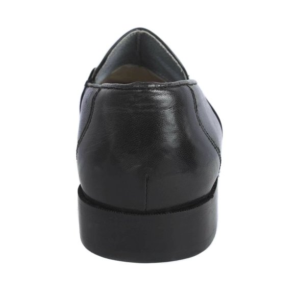 STACY ADAMS Black Leather Horsebit Tassel Loafers Size Men’s 9M - Picture 6 of 7